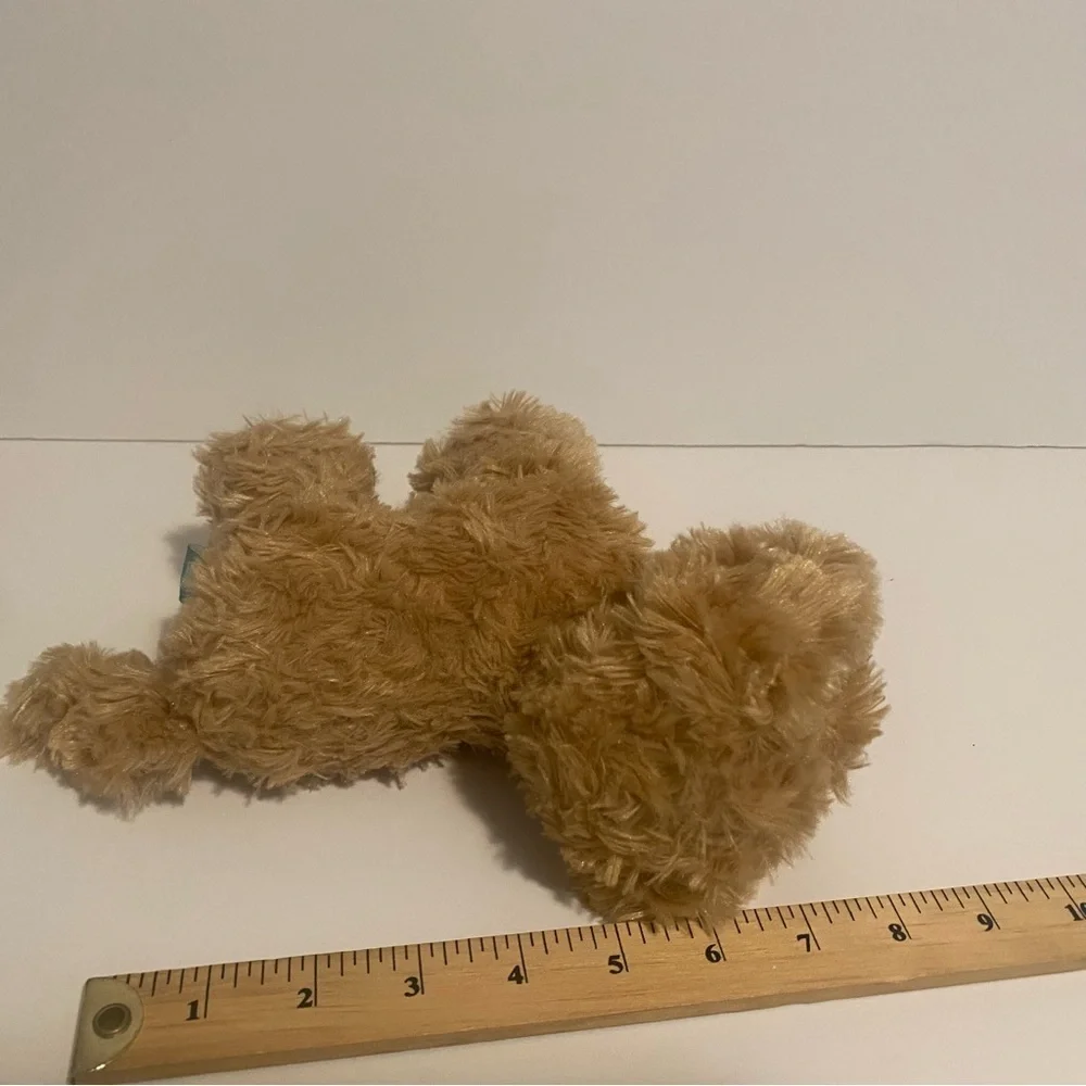 Manhattan Toy Puppy Dog Plush Tan Stuffed Animal 8” Soft Cuddle Toy - Picture 4 of 6